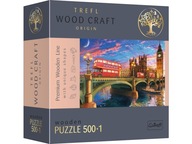 Puzzle TREFL Wood Craft London, Big Ben 20155