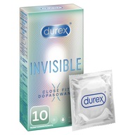 DUREX Invisible Close Fit tenké kondómy 10 ks