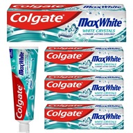 Colgate Max White White Crystals zubná pasta 75 ml x 4 kusy