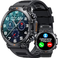 SMARTWATCH Pánske hodinky Rubicon VOLANIA KROKY SMS MENU PL VEĽKÁ BATÉRIA