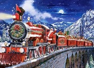 Puzzle Castorland Premium B-222254 Santa's Coming to Town 200 ks.