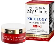 JANDA MY CLINIC Kriology 70+ očný krém 15 ml