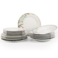 SET tanierov Porcelán SERVIS 18 ks.