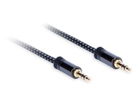 Kábel 3,5mm Jack - 3,5mm Jack dĺžka 0,75m