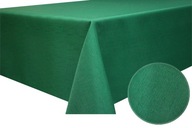 Tmavozelený obrus odolný voči škvrnám 120x320 cm