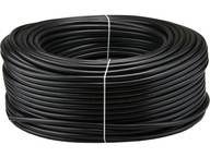 Kábel, lankový prúdový kábel, OWY 3x1,5, čierny, 100 m