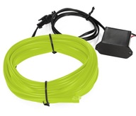 EL WIRE LED optická páska Ambient 4M Lime