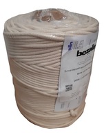 Bavlnené lano 4mm 220m pletené (BEZALIN)