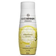 BEZOVÝ KVET ČIERNY SODASTREAM SIRUP BEZ KONCENTRÁTU NULOVÝ CUKOR 440ml