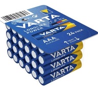 VÝKONNÁ BATÉRIA LR03 AAA VARTA LONGLIFE POWER 24 ks