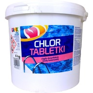 CHLÓROVÉ TABLETY DO BAZÉNOVEJ CHEMIE 5KG