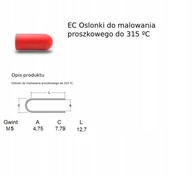 M5 kryty pre práškové lakovanie do 315C 1000 ks