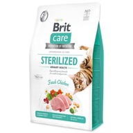 Brit Care Cat Sterilized Urinary / Kuracie pre sterilizované mačky 2 kg