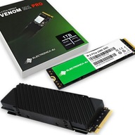 Rýchly VENOM M1 PRO 512 GB M.2 NVMe PCIe Gen4 7400/5500 Mbs + chladič