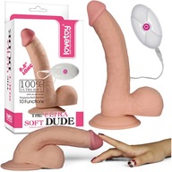 sex VIBRATOR REALISTIC DILDO s prísavkou na diaľkové ovládanie