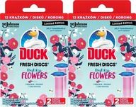 Duck First Kiss Flowers gélové disky 2 x 36 ml kvetinová zásoba x2