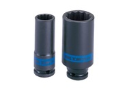 King Tony LONG IMPACT SOCKET 1/2" veľkosť 9mm dĺžka 78mm 12-bodová 443009M