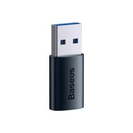 BASEUS INGENUITY USB-A/USB-C OTG MODRÝ ADAPTÉR