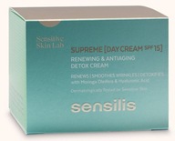 SENSILIS SUPREME Denný krém 50ml spf15 detox