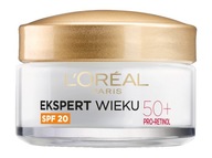 Denný liftingový krém proti vráskam LOREAL Age Expert 50+ SPF20