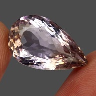 Prírodný kameň ametryn 17,65 ct IF dvojfarebný