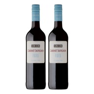 CIN CIN CABERNET SAUVIGNON nealkoholické sladké červené víno 0% 2 fľašky