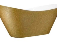 BESCO GOYA GLAM 142x62 GOLD + sifón MCALPIN