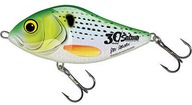 Wobler SALMO Slider 12cm - ton - Holo Green Stripper