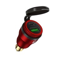 QC3.0 duálna USB nabíjačka na motorku