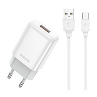 SÚPRAVA SIEŤOVEJ NABÍJAČKY + USB-C KÁBLOV