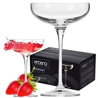 Krosno poháre 6x240ml na CHAMPAGNE PROSECCO COCKTAILS FLAT CRYSTALLINE