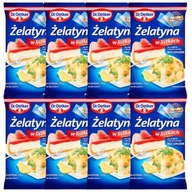 8 x Dr. Oetker Želatína v listoch 10 g (6 listov)