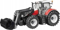 Traktor Bruder Steyr, odnímateľné kolesá + nakladač 03181