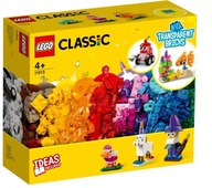 LEGO 11013 Klasické kreatívne priehľadné kocky