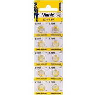 10x VINNIC L721F AG11 G11 LR58 362 1,5V batéria