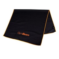 QUICK DRY športový uterák Black/Orange - GymBeam