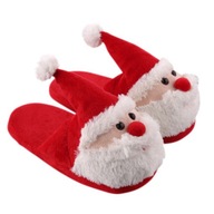 Santa Slippers Plyšové teplé protišmykové papuče