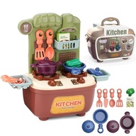 WOOPIE Little Chef Set Kuchynský kufor 2v1 19 ks.