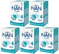 5x NAN Optipro 4 next mlieko Nestlé 650g