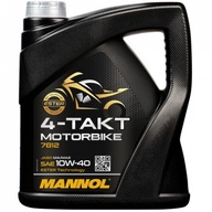 Mannol 7812 10W40 MOTORBIKIE 4L syntetický olej