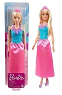 BÁBIKA PRINCEZNÁ BARBIE, ružové šaty HGR01