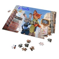 Puzzle + MENO ZVIERACIE VZORY A3 252 el