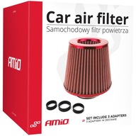 VZDUCHOVÝ FILTER KUŽEL tuning auta ČERVENÝ