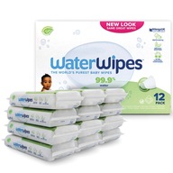 12-balenie WaterWipes Organické mydlové obrúsky 720 ks.