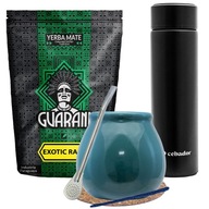 Yerba Mate Guarani Exotic Set 500g + termoska