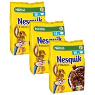 Nestlé Nesquik Raňajkové cereálie čokoládové 3x450g