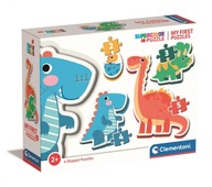 Dinosaury Moje prvé hrubé puzzle 2+ Clementoni