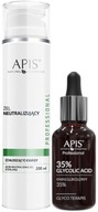 Sada kyseliny glykolovej 35% 30ml a gélu neutralizujúceho kyseliny 200ml Apis