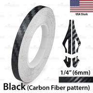 CARBON FIBER BLACK 1/4" vinylový ihličkový špendlík