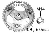 OZUBENÉ KOLESO VSTREKOVACIEHO ČERPADLA METALCAUCHO